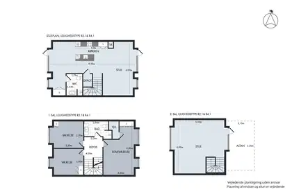 Visual presentation of the listing