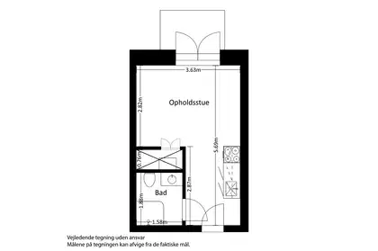 Visual presentation of the listing