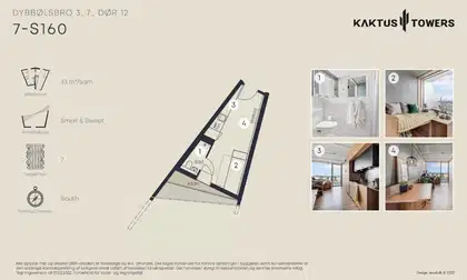 Visual presentation of the listing