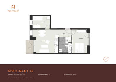 Visual presentation of the listing