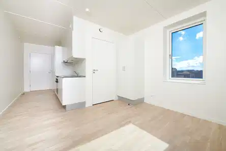 apartment 1-værelses lejlighed med altan og fællesarealer