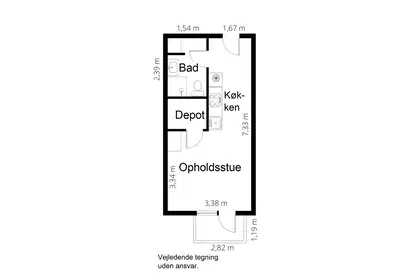 Visual presentation of the listing
