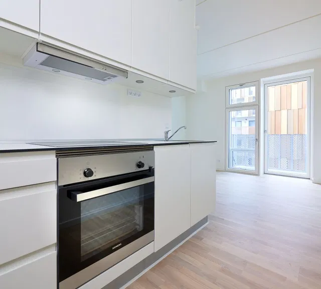 apartment 1-room apartment with private balcony and shared facilities