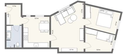 Visual presentation of the listing