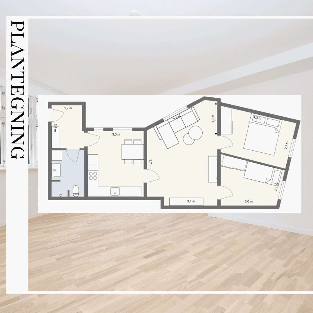 Visual presentation of the listing