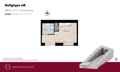 Visual presentation of the listing