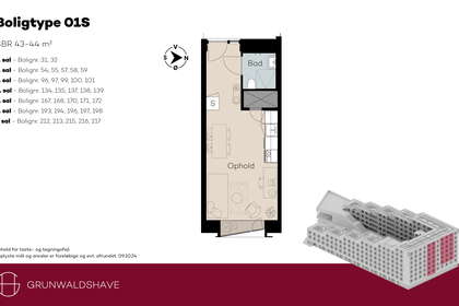 Visual presentation of the listing