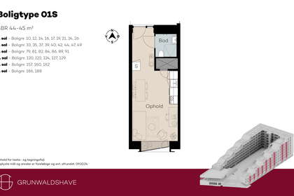 Visual presentation of the listing