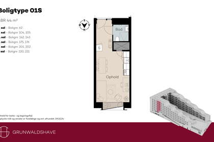 Visual presentation of the listing