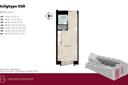 Visual presentation of the listing