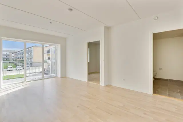 apartment 3-værelses lejlighed med altan og gode faciliteter