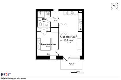 Visual presentation of the listing