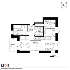 Visual presentation of the listing