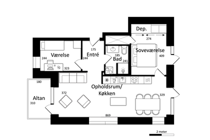 Visual presentation of the listing