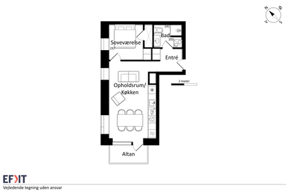 Visual presentation of the listing