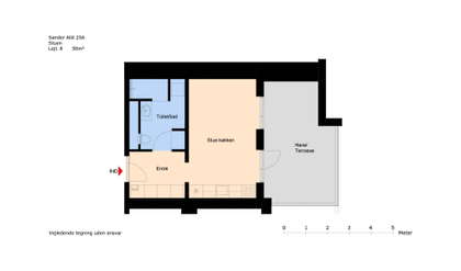 Visual presentation of the listing
