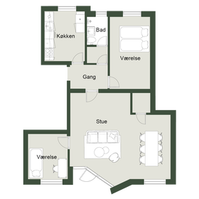 Visual presentation of the listing