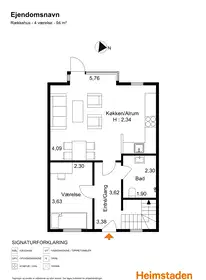 Visual presentation of the listing