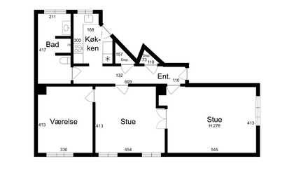 Visual presentation of the listing