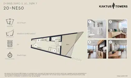 Visual presentation of the listing