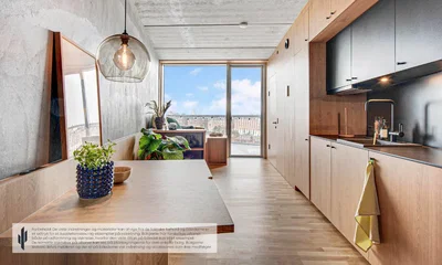 FLEXIBLE APARTMENTS WITH NORDIC DESIGN KITCHEN - Dybbølsbro, København V - 2