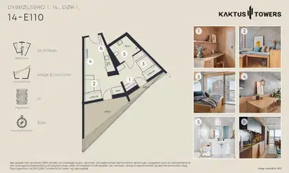 Visual presentation of the listing