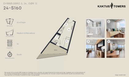 Visual presentation of the listing