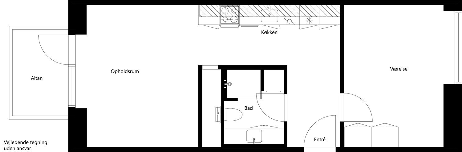 Visual presentation of the listing