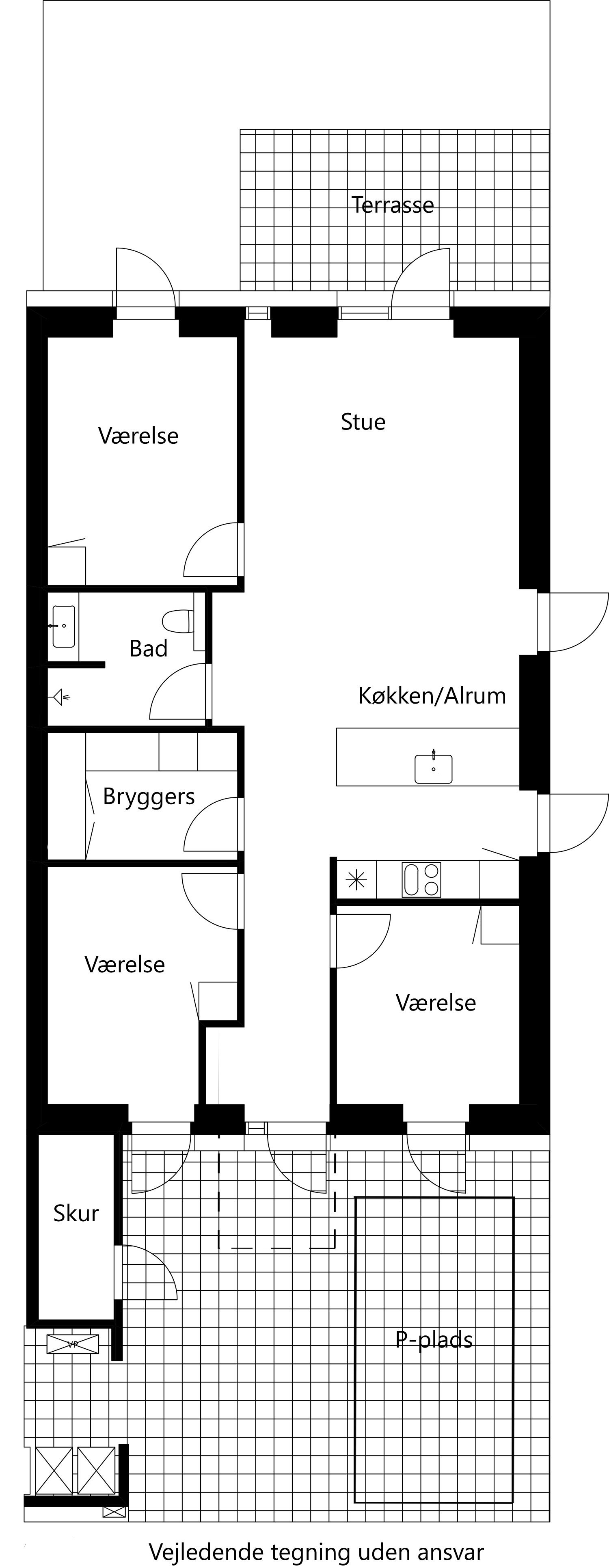 Visual presentation of the listing