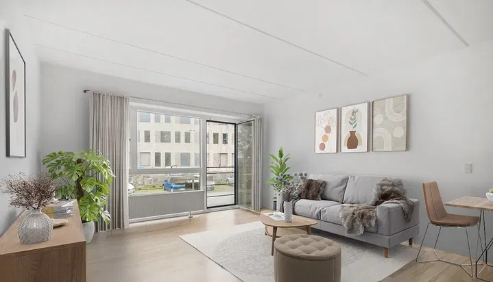 Bright 1-room apartment of 45 m² by the harbour in Aalborg – photo 1