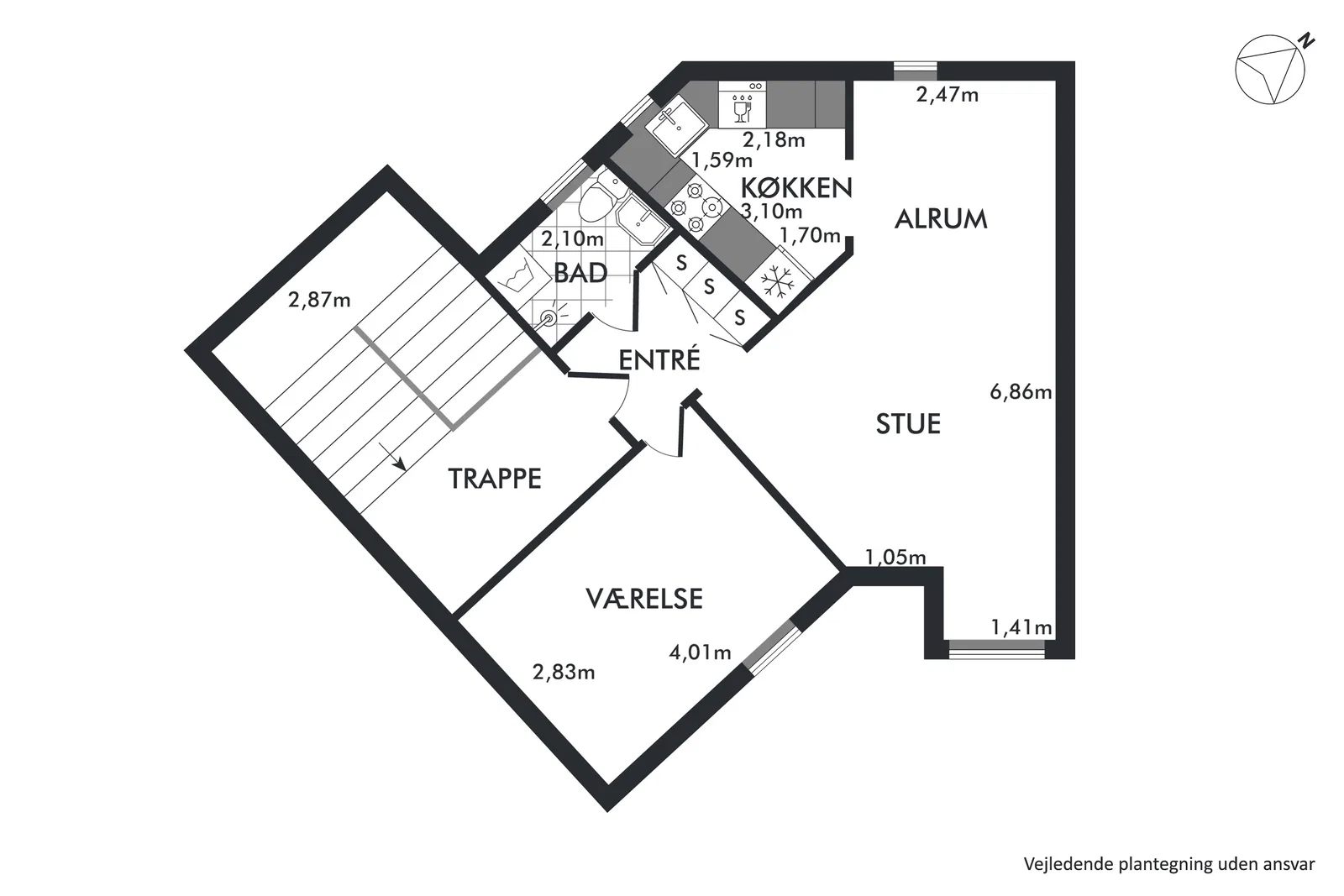 Visual presentation of the listing