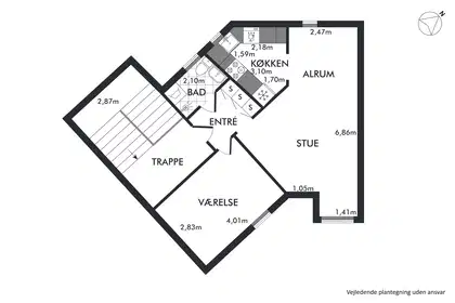 Visual presentation of the listing