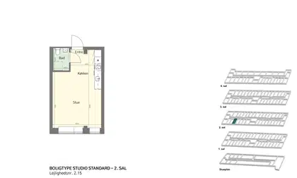 Visual presentation of the listing
