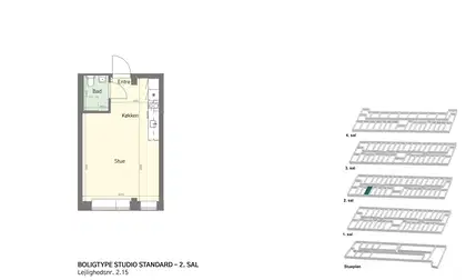 Visual presentation of the listing