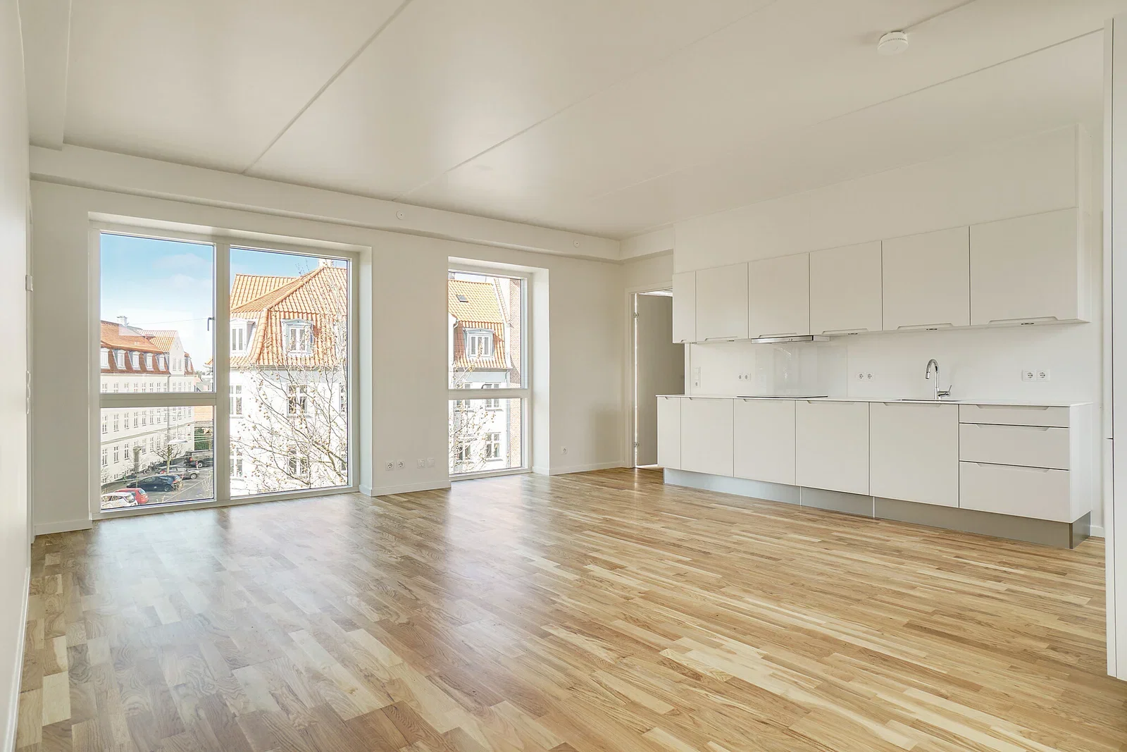 apartment Lys 4-værelses lejlighed med tagterrasse