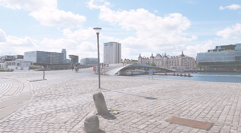apartment Møbleret korttidslejlighed med stor altan