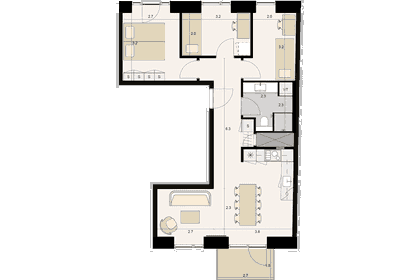 Visual presentation of the listing