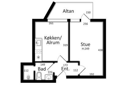 Visual presentation of the listing