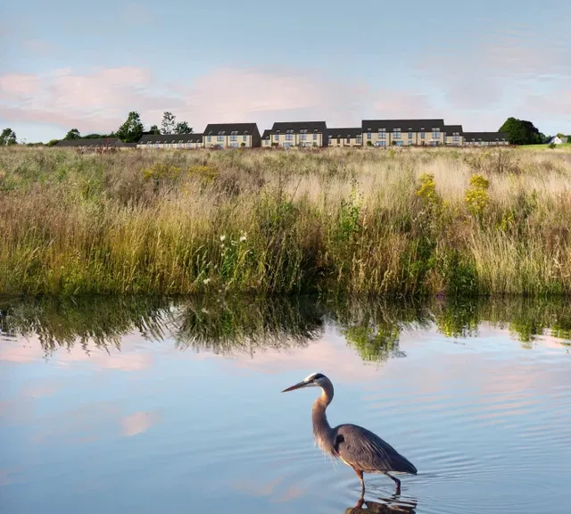 townhouse Rækkehus midt i naturens ro og tæt på byen