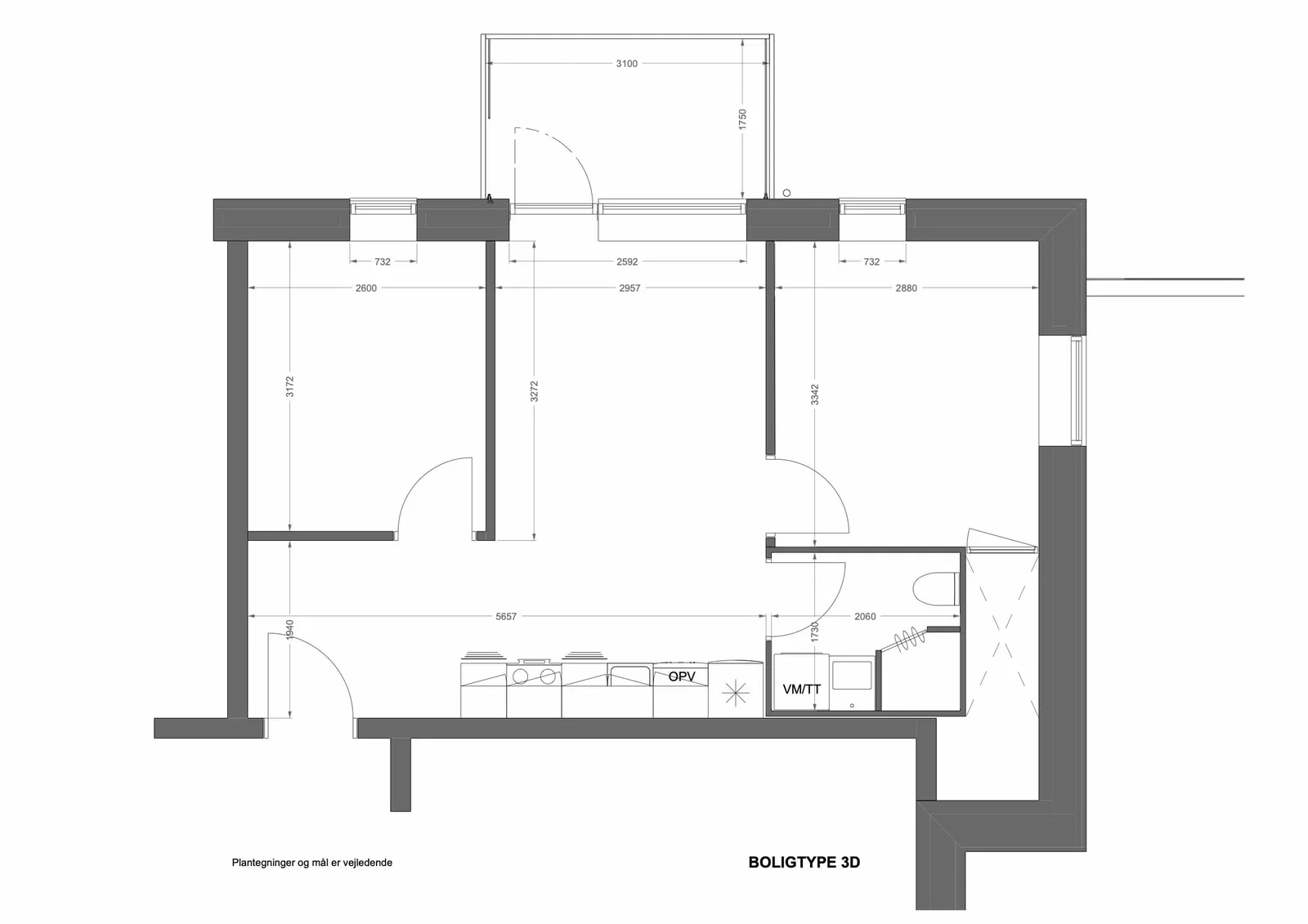 Visual presentation of the listing