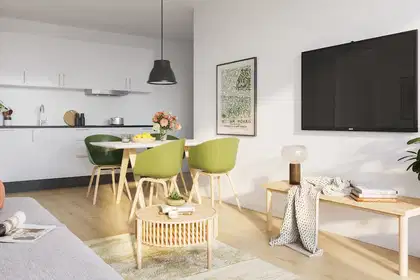 Visual presentation of the listing