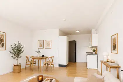 Visual presentation of the listing