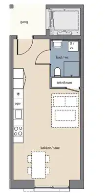 apartment Moderne lejligheder ved havnen i Aalborg