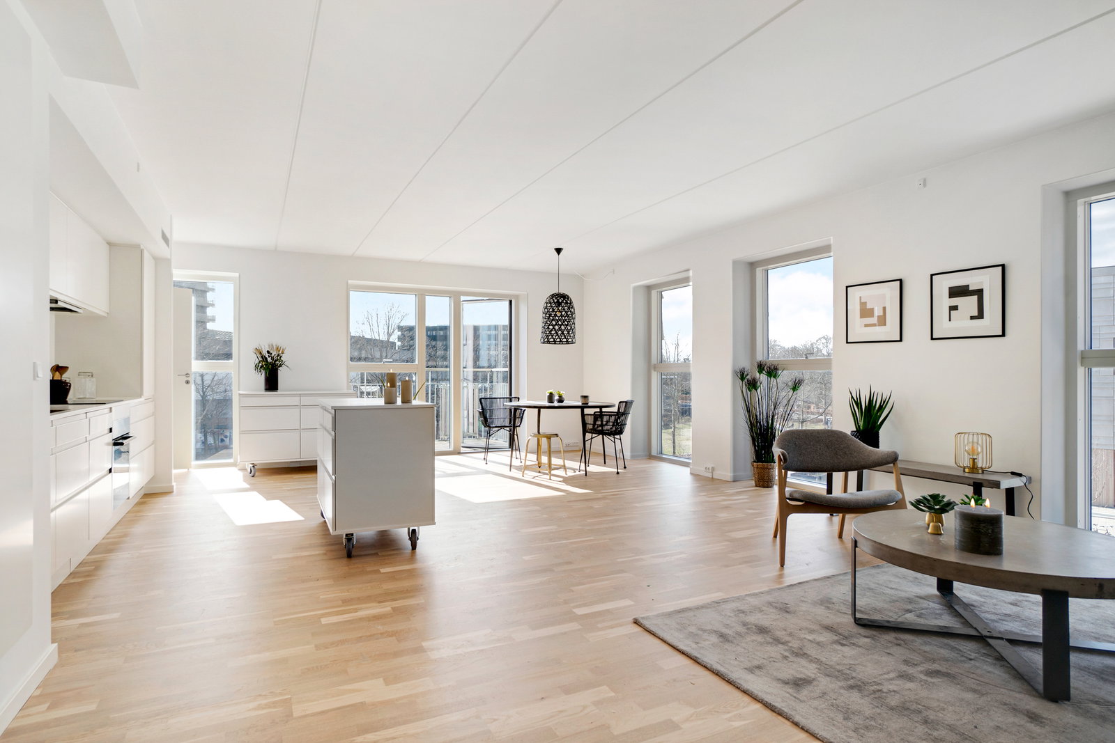 apartment Lys 2-værelses lejlighed centralt i Lyngby