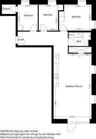 Visual presentation of the listing