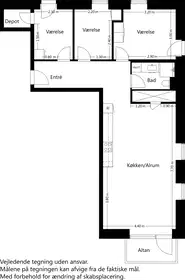 Visual presentation of the listing