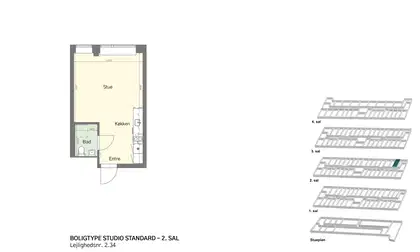 Visual presentation of the listing