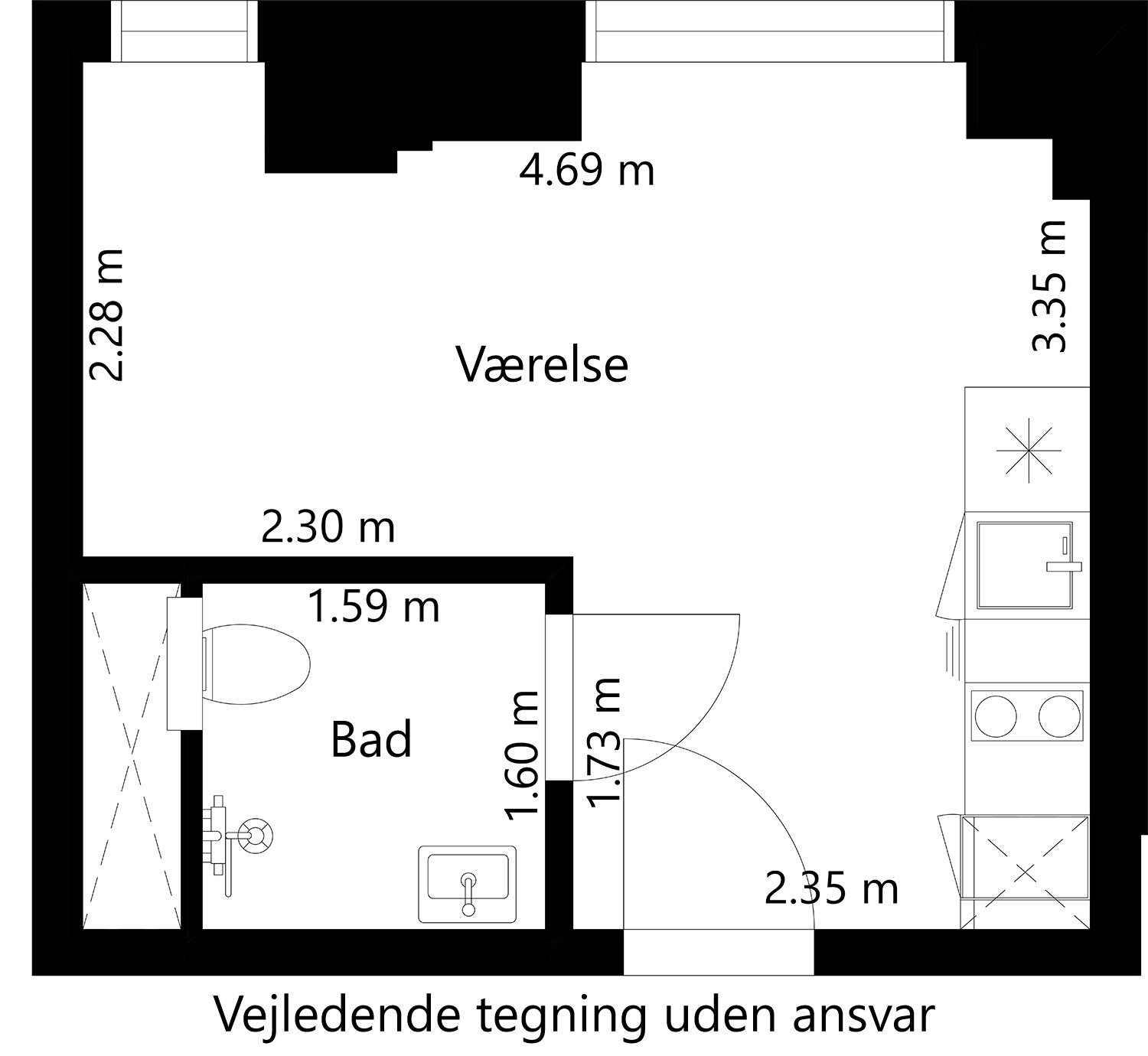 Visual presentation of the listing