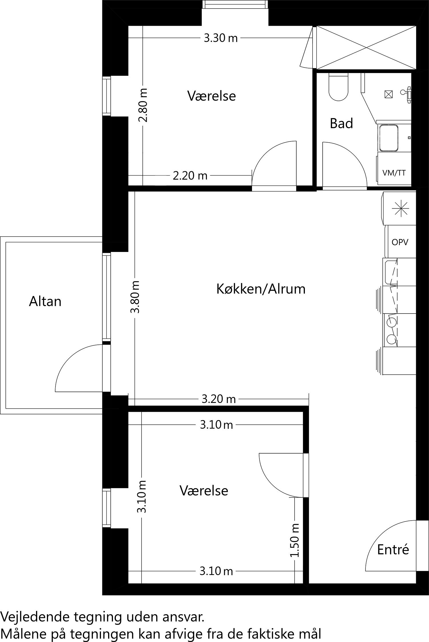 Visual presentation of the listing