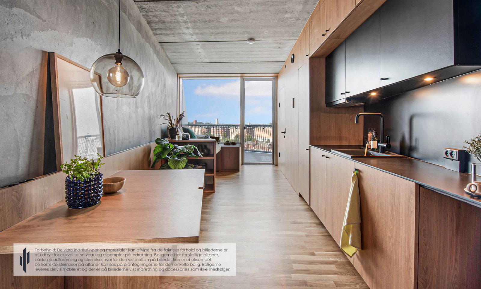 apartment FLEXIBLE APARTMENTS WITH NORDIC DESIGN KITCHEN